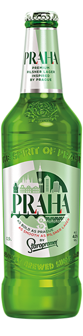 Staropramen Prague Beer Tap Handle **RARE**