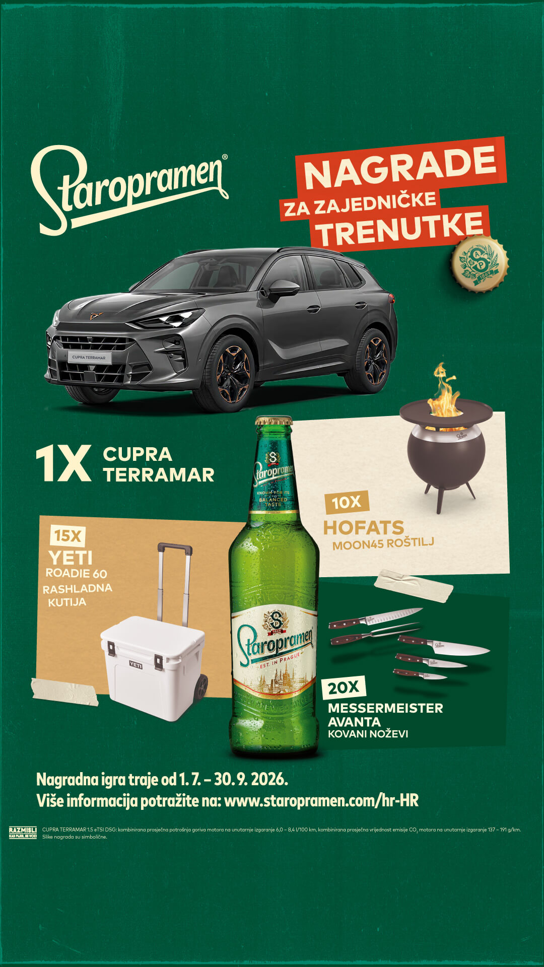 Staropramen nagrade 2026