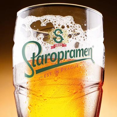 Pravha From The Brewers Of Staropramen One Pint Glass Beer Lager New 2 Details about   Pair Of 