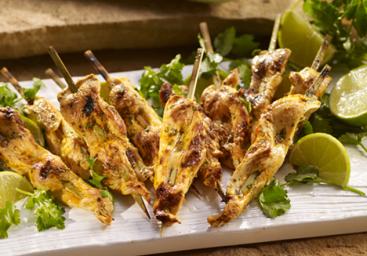 Thai chicken skewers